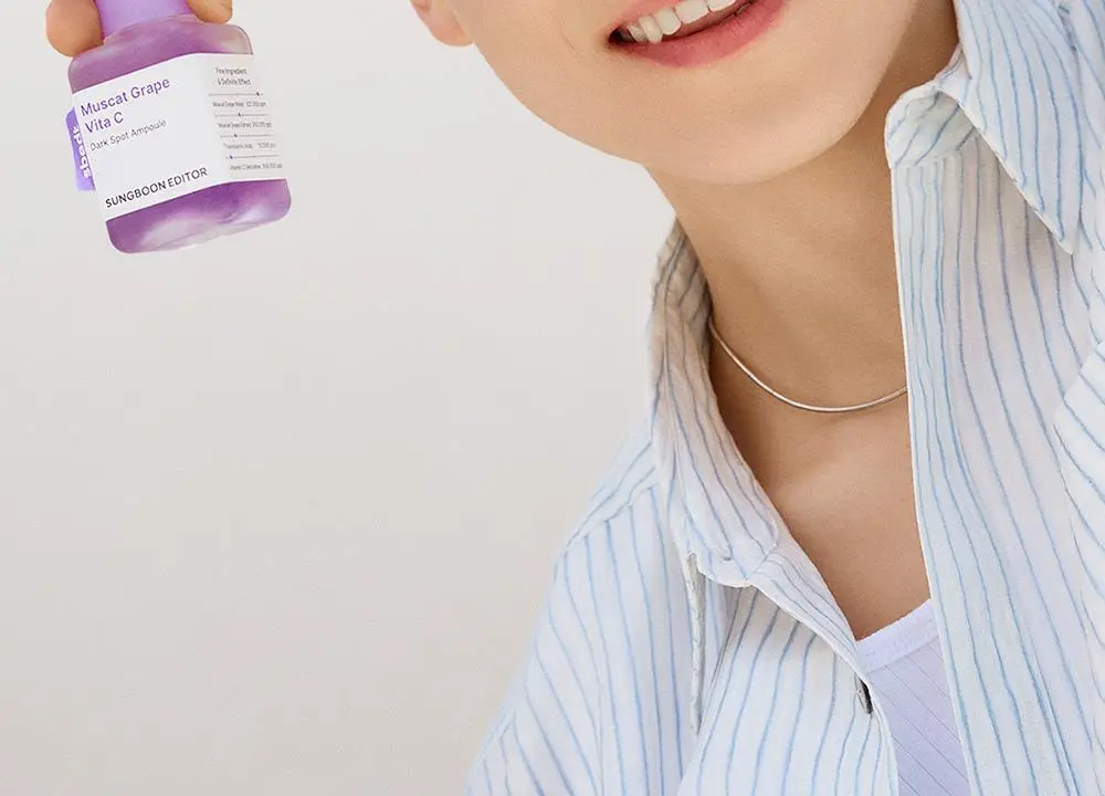 [잡티미백케어] 성분에디터 머루포도 비타씨 다크 스팟 앰플 40ml 상세페이지 2
